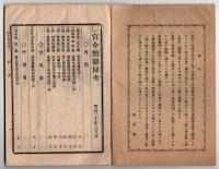 N25050110〇官令類纂 内務省令第1号気象台測候所条例17カ条○明治6年山梨県布達国境四道の関門を撤すべきの達○甲府柳町 芳文堂 山梨県明治２０年８月分〇和本古書古文書