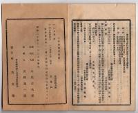 N25050112〇官令類纂 山梨県告示 西山梨郡上府中各町及飯沼村稲門村は名称の上に「甲府」の二字を冠し甲府何村と称す○明治７年工部省布達 陸前国石巻港竿灯(灯台)初点灯 築造方ブラントン○甲府柳町 芳文堂 山梨県 明治２０年１０月分〇和本古書古文書
