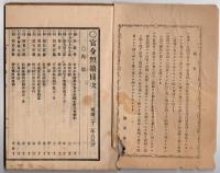N25050133〇官令類纂 内閣勅令 特別輸出港規則施行○法律第20号特別輸出港規則7か条○山梨県令 道路取締規則摘要箇所 甲州街道青梅街道駿州往還外６箇所○甲府柳町 芳文堂 山梨県 明治２２年８月分〇和本古書古文書
