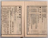 N25050157〇官令類纂　法律 陸地測量標条例○同 蹄鉄工免許規則○勅令 各省官制通則４０カ条○甲府市柳町 芳文堂 山梨県 明治２３年４分〇和本古書古文書