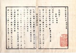 N25060163○官途必携 巻之四 明治4年外史局編纂【民生部下・租税 】明治1～4年○郷帳*(ごうちょう)書式差出方３７丁を定 〇遊船商船税銀上納 〇5歩税銅輸出解禁、箱館港船運上〇和本古書古文書
