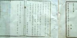 f25060119〇明治布告布達 逓送人途中逃亡 病死 栃木県 明治７年〇和本古書古文書