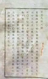 f25060318〇明治布告布達 人相書 手配書 豊岡県  栃木県 明治７年〇和本古書古文書