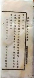 f25061128〇明治布告布達 訴答文例  栃木県 明治７年〇和本古書古文書
