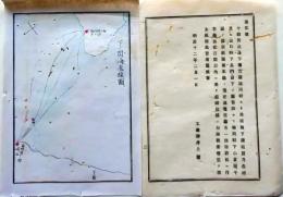 f25062015〇明治布告布達  下関海底ケーブル 彩色版画入 栃木県 明治６年〇和本古書古文書