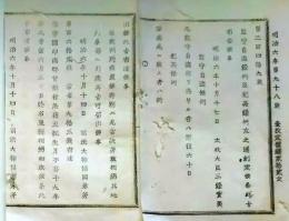 f25062101〇明治布告布達 看守自盗条例 強姦条例   明治６年 栃木県〇和本古書古文書