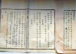 f25062124〇明治布告布達  家禄賞典禄 奉還  明治７年 栃木県〇和本古書古文書