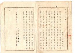 N25061660〇明治布告布達 明治１０年 ○武総常野州川筋小汽船通行方 衝突破損等の患害を防ぐ為通行の諸船互いに避行の方法尽くす可 栃木県令鍋島幹○栃木県布達○和本古書古文書
