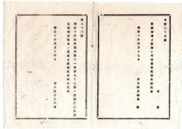 N25070114〇明治布告布達 明治１０年 ○明治１０年郵便規則第１１条第９７節に掲載の外国郵便税表改正 右大臣岩倉具視○太政官布告 栃木県○和本古書古文書

