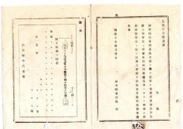 N25070115〇明治布告布達 明治１０年 ○諸願伺届書類差出の節 表紙用い方廃止 別紙雛形に倣い記文差出べし 栃木県令鍋島幹○栃木県布達○和本古書古文書

