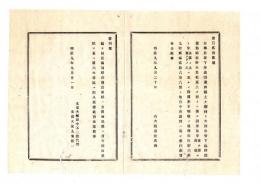 N25070192〇明治布告布達 明治９年①太政官布告 京都大坂両府に係る国界を定む②文部省布達 山形県を更に第六大学区に編入○栃木県○和本古書古文書

