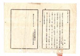 N25070616〇明治布告布達 明治９年○地租改正に付 収穫調査の際田畑とも本毛(本作)、田は米畑は麦、を以て取調 地味適当の収穫取調 栃木県令鍋島幹○栃木県布達○和本古書古文書
