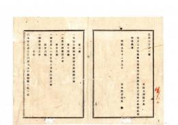 N25070634〇明治布告布達 明治９年○本月７日付達書 支庁事務取扱条款 左の通り改正 栃木県令鍋島幹○栃木県布達○和本古書古文書
