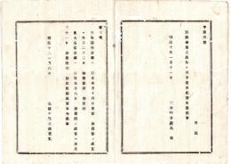 N25070665〇明治布告布達 明治１０年○大和国並京都へ 行幸行啓御発輦御発輿日限更に定む 太政大臣三条実美○太政官布告 栃木県○和本古書古文書
