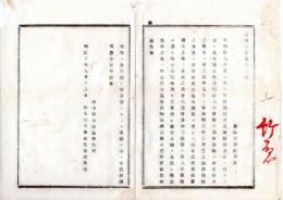 N25072136〇明治布告布達 明治１０年○身代限り処分相成に付いては 明治八年租額に基き石代相場算出し確定の額とし税金先取りの儀と心得 栃木県令鍋島幹○栃木県布達○和本古書古文書
