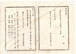 N25080180〇明治布告布達 明治１１年 ○違式かい違条例(かいの字は言偏に圭)中 贖金を科料と改め 第3条資力なき者の拘留日数表を改正 太政大臣三条実美○太政官布告 栃木県○和本古書古文書  
