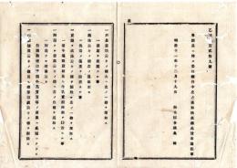N25081605〇明治布告布達 明治１１年 ○各郡長ヘ委任条件中 5項目に付加除 ・戸長養痾(ヨウア)云々の條次へ、諸届を承服を増加・薬湯云々の条改正、混湯の温度を検査すること ほか 栃木県令鍋島幹○栃木県布達○和本古書古文書