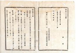 N25081637〇明治布告布達 明治11年○売薬規則(明治10年第7号布告)中 改正 第二条其管轄庁の下〔を経由して内務省〕を削除 ほか 太政大臣三条実美○太政官布告 栃木県○和本古書古文書