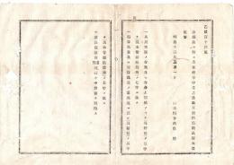 N25090132○明治布告布達 ○各郡長ヘ特に委任条件 ３件の改正削除 一.人民本籍の有無云々の[其官庁]を[其本管郡区役所]に改める ほか 栃木県令鍋島幹○明治１２年 栃木県布達○和本古書古文書
