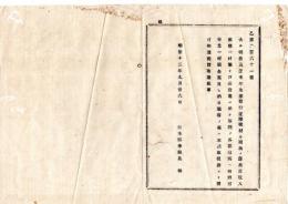 N25091617○明治布告布達 ○明治５年壬申地券発行証印税 村々残納の分此度収入 一村限り戸長役場取纏 各郡役所へ納入○明治１２年 栃木県布達○和本古書古文書
