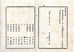 N25092616明治布告布達 ○安蘇郡 田中正造 足利郡 川島長十郎 ほか８名 当県会議員補欠選挙における当選者名簿 栃木県令鍋島幹○明治１３年 栃木県布達○和本古書古文書
