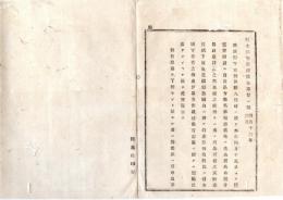 N25092626明治布告布達 ○秋田県八橋村（現秋田市）に於て4月より博覧会開設○神奈川県横浜花園町公園内に於て物産陳列場開設 県下物産奮励出品 栃木県勧業課告○和本古書古文書