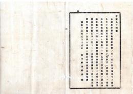 N25092651○明治布告布達 ○山林原野改組地価帳納済の村々に於て 売買等にて地所持主変換の時 同帳訂正の願出方 栃木県令鍋島幹○明治１３年 栃木県布達○和本古書古文書
