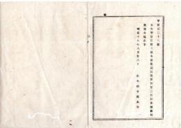 N25092658○明治布告布達 ○本年甲第118号布達 違式かい違(かいの漢字は言偏に圭)罪目第30条取消 栃木県令鍋島幹○明治１３年 栃木県布達○和本古書古文書
