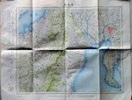 D25100106〇古地図 二十万分一 名古屋 大日本帝国陸地測量部 昭和８年〇和本古書古文書