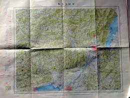 D25100108〇古地図 二十万分一 京都大阪 大日本帝国陸地測量部 昭和８年〇和本古書古文書