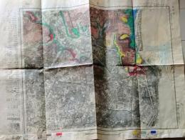 D25100111〇古地図 一万分一  品川 大日本帝国陸地測量部 昭和４年〇和本古書古文書