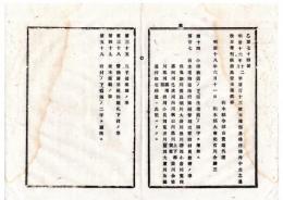 N25100128○明治布告布達 ○明治16年甲第113号布達 郡長特任条件中改正増加削除６件 栃木県大書記官川合鱗三○明治１８年 栃木県布達○和本古書古文書
