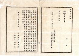 N25101118○明治布告布達 ○金禄公債証書保護手続書制定 金禄公債証書の質入譲渡解禁に伴い大蔵省が生計困窮者の証書を買上た 内務大蔵両卿連名○明治１１年 大蔵省布達 栃木県○和本古書古文書
