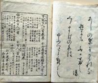 D25100704〇滝本春風帖 全１冊 江戸時代〇和本古書古文書