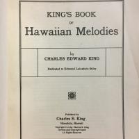 King's book of Hawaiian melodies