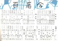 ※銀座百点No20,1956 ひとのものはよくみえるということ＝中里恒子・秦豊吉と女優＝久保田万太郎戸板康二池田弥三郎円地文子飯沢匡・銀座俳句＝中村汀女選・ある夏の黄昏＝十返肇ほか