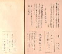 ※常心第四巻第一号　新しい精神分析学の発展＝高良武久・神経質症の再発を防ぐ法（15）野村章恒ほか　（東京新宿区の高良興生院内誌です）