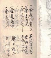 ※消防義會烏山支部基金寄附帳　馬頭町消防組第一部