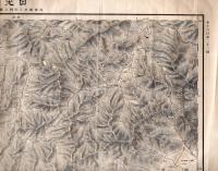 明治31年日光地図　近衛師管下野國上都賀郡