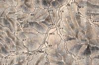 明治31年日光地図　近衛師管下野國上都賀郡