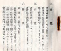 牧野関係法規　昭和七年版