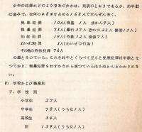 昭和35年中の少年補導