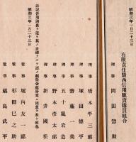 第九年度財産目録・貸借対照表・事業報告書・剰余金処分案　有限責任騎西販売購買組合（埼玉県加須市）