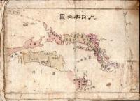 大日本全図　明治期　琉球國・千島樺太・西海道・南海道・山陽道・山陰道・北陸道・東山道・武蔵常陸安房等東海道・山城等五畿内