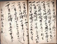 東方朔秘傳文書（甲子より吉凶の事・表紙は東方朔文書とあり）　写本
