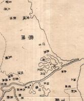 ※将門横領坂東八州概図　銅版画　（関東豪族）