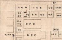 ※延喜以前内裏図　銅版画　南北460丈・東西384丈　