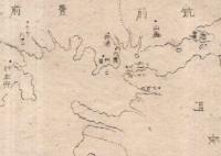 ※源平戦地一ノ谷図　銅版画　平安末期治承・寿永の乱　源範頼・義経等源氏×平知盛・忠度等平氏
