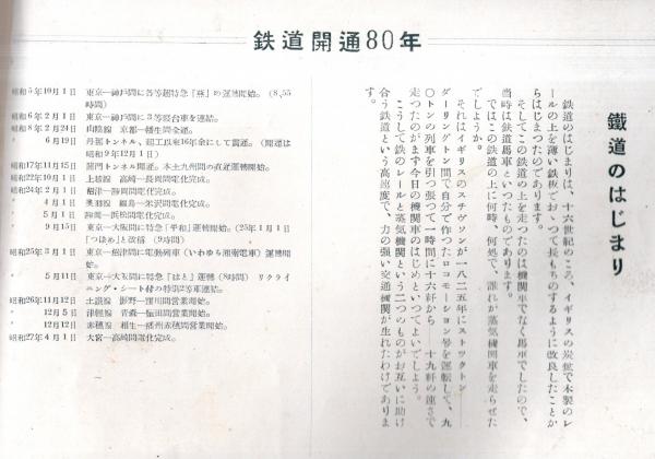 国鉄ダイジェスト 1952年日本国有鉄道秋田鉄道管理局 秋田・山形・青森
