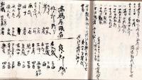 ※道中帳4号　自昭和7年度＝昭和17年　信州小県郡塩尻村（現長野県上田市）ふじ屋（種子販売業か？）
